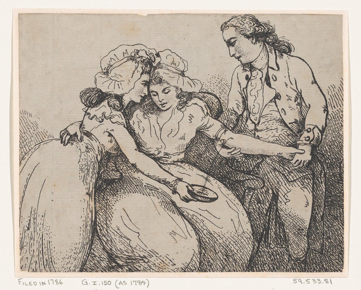 Een ader openen door Thomas Rowlandson