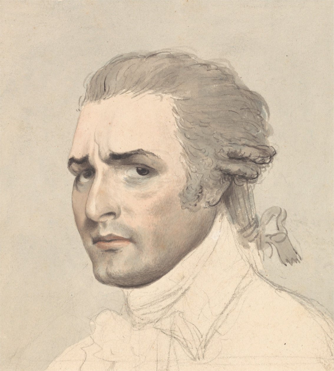 Portretstudie van John Philip Kemble door Thomas Rowlandson