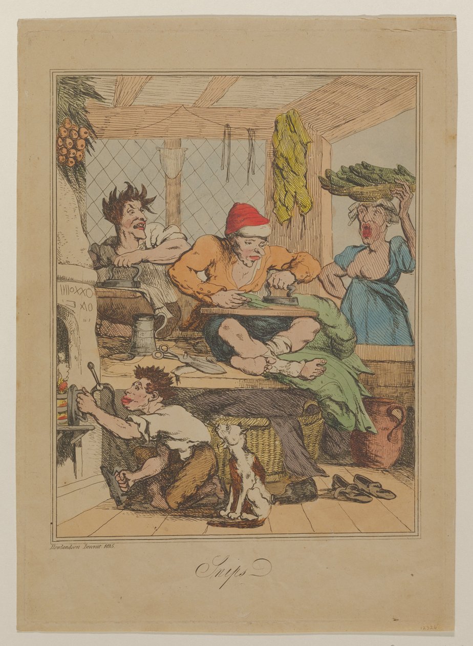 Filmfragmenten door Thomas Rowlandson