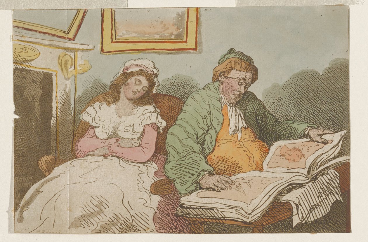 Over smaken valt niet te twisten door Thomas Rowlandson