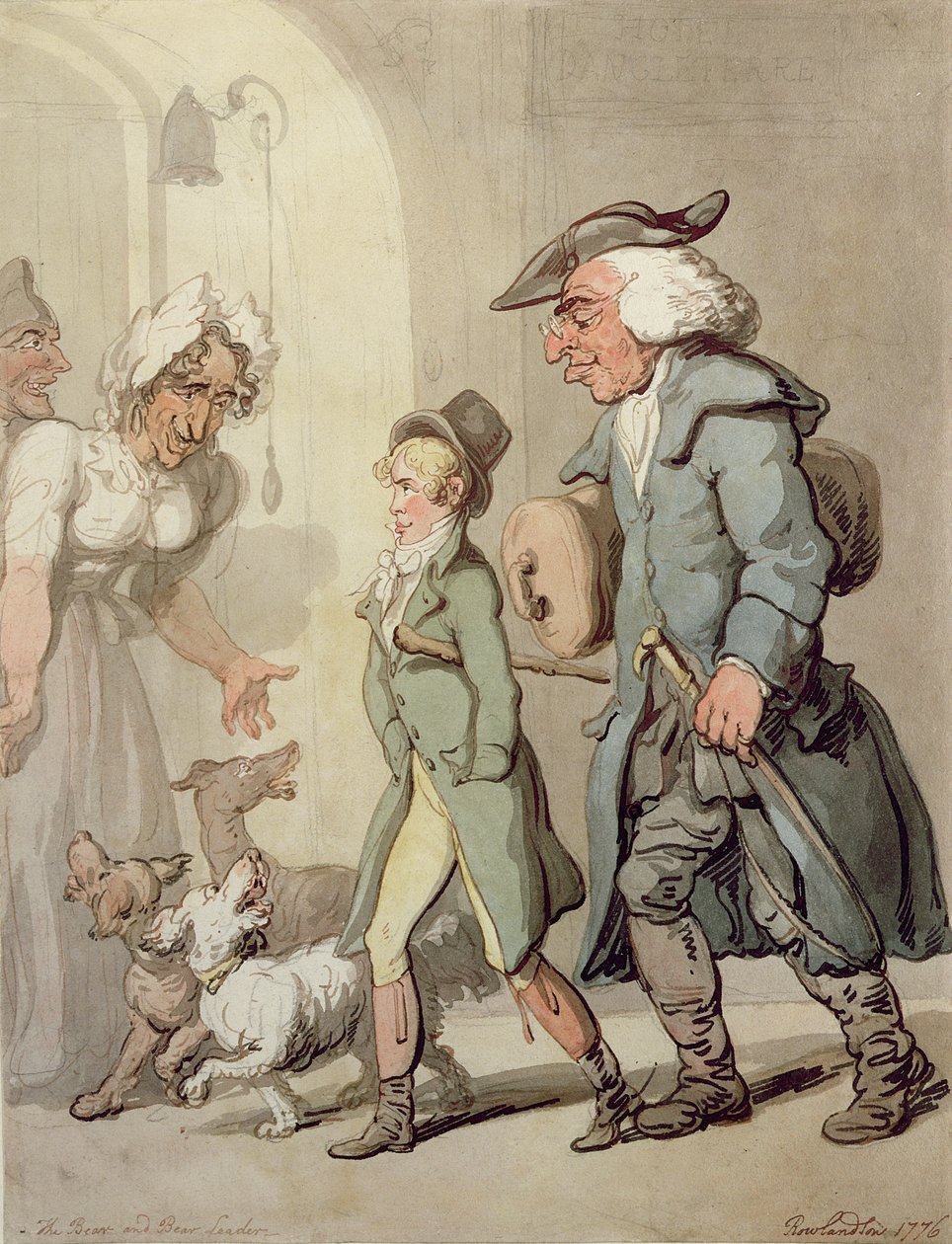 De Beer en Beerleider - langs het Hotel d