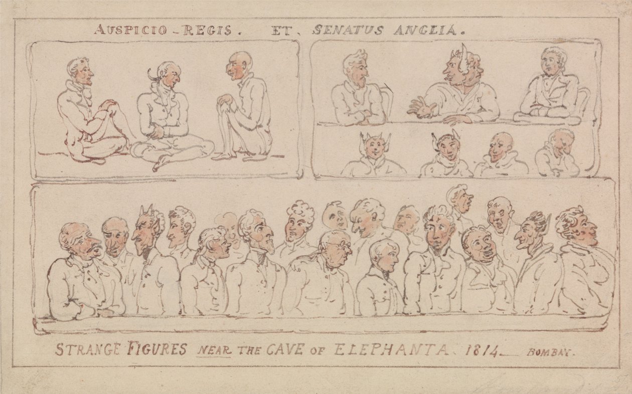 De Grootmeester of De avonturen van Qui Hi in Hindostan door Thomas Rowlandson