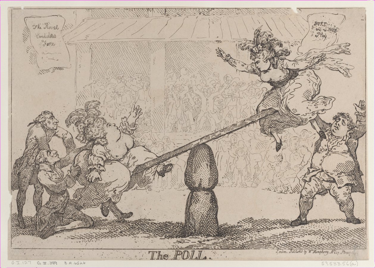 De stemming door Thomas Rowlandson