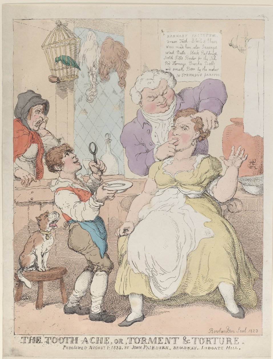 De Tandpijn, of, Kwelling & Marteling door Thomas Rowlandson