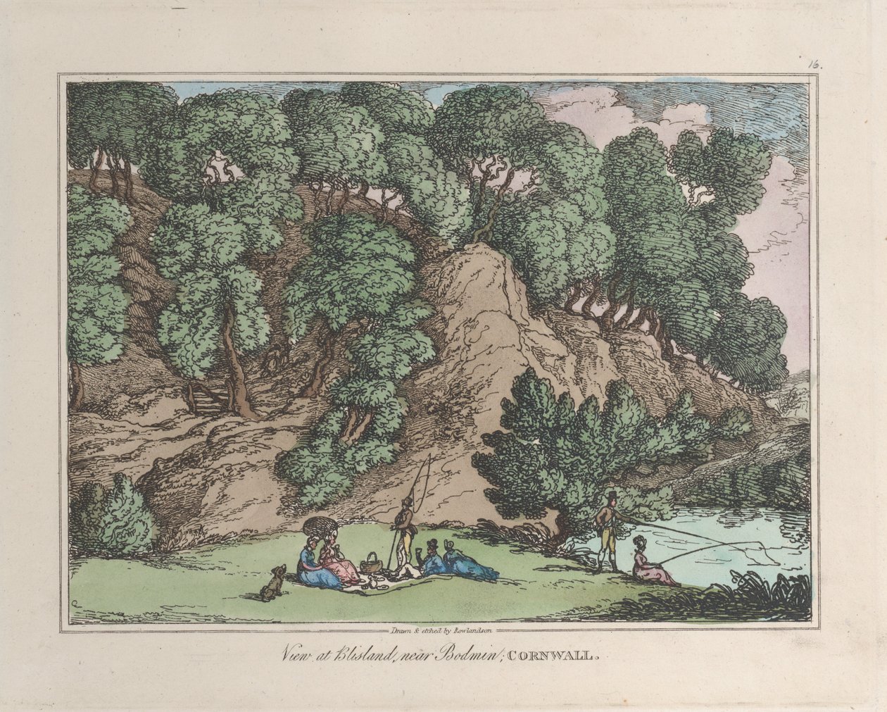 Zonder titel door Thomas Rowlandson