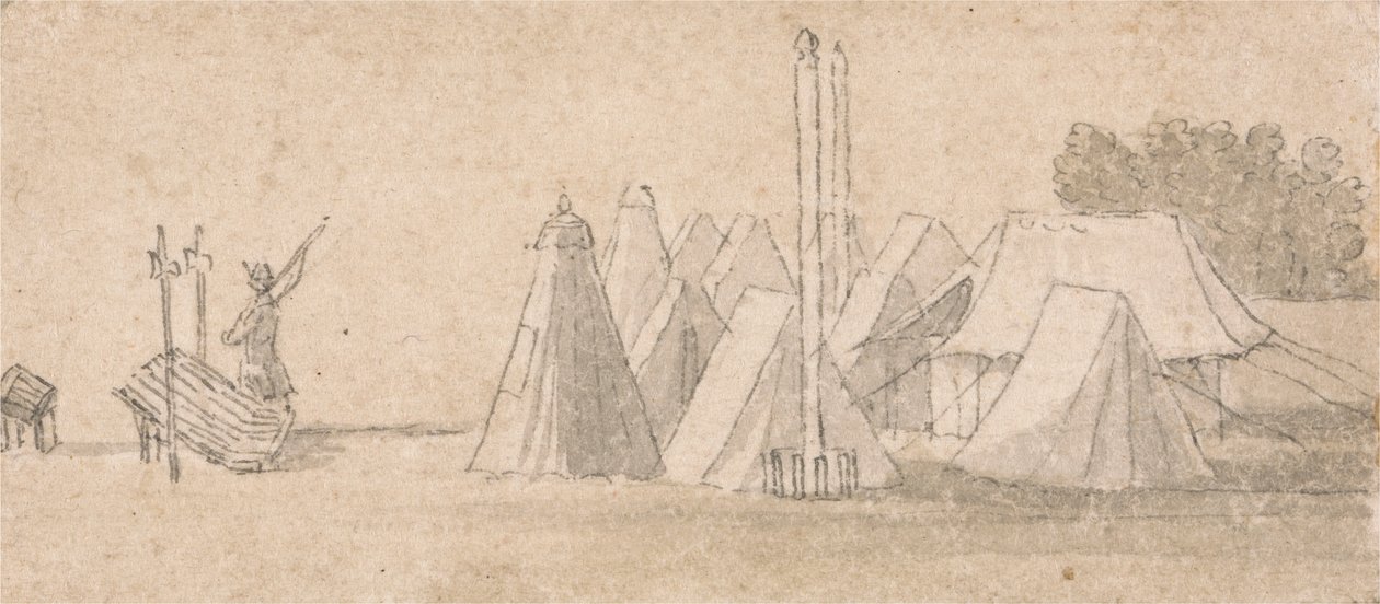 Kampement scène door Thomas Sandby