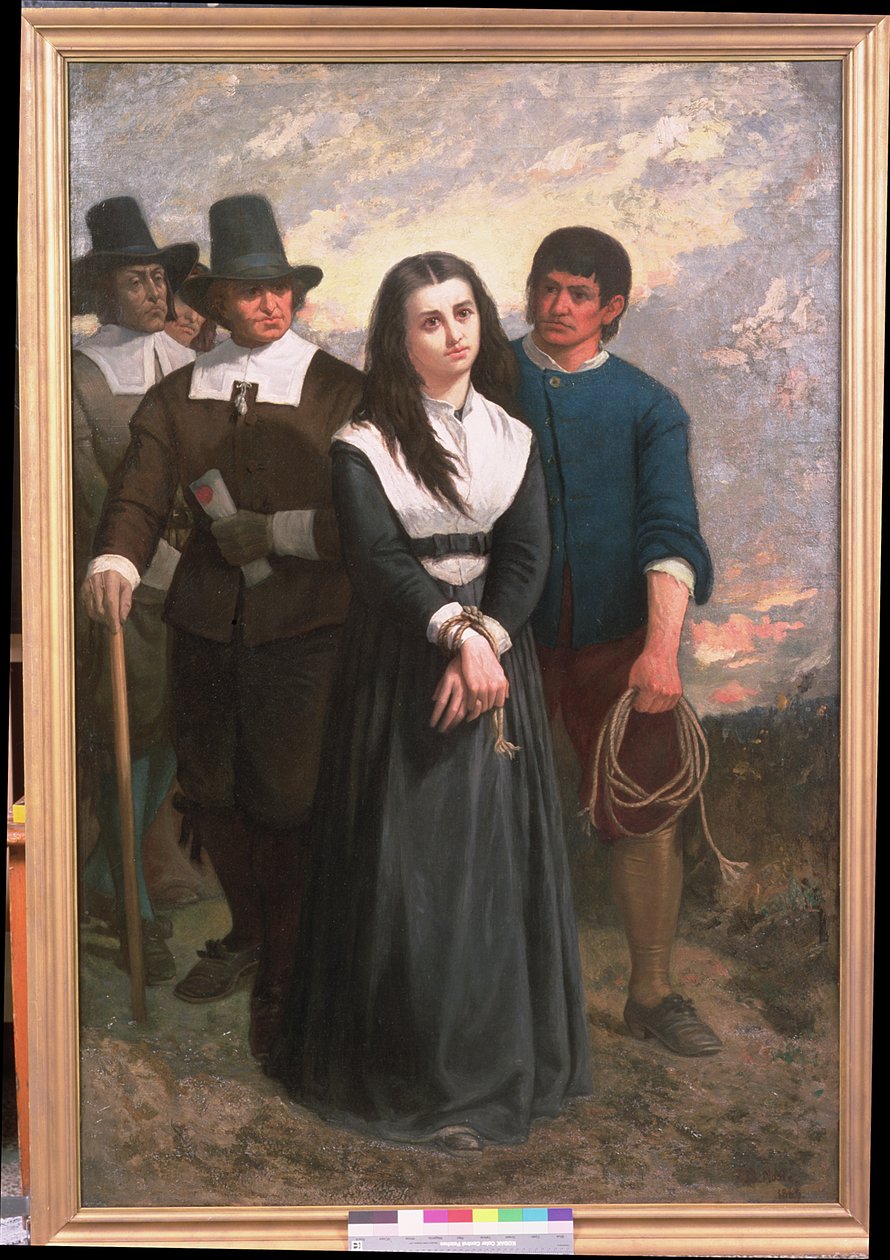Heksenheuvel (De Salem Martelaar) 1869 door Thomas Satterwhite Noble