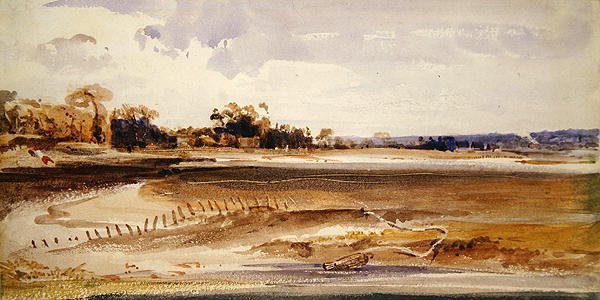 Les Salinieres, Trouville door Thomas Shotter Boys