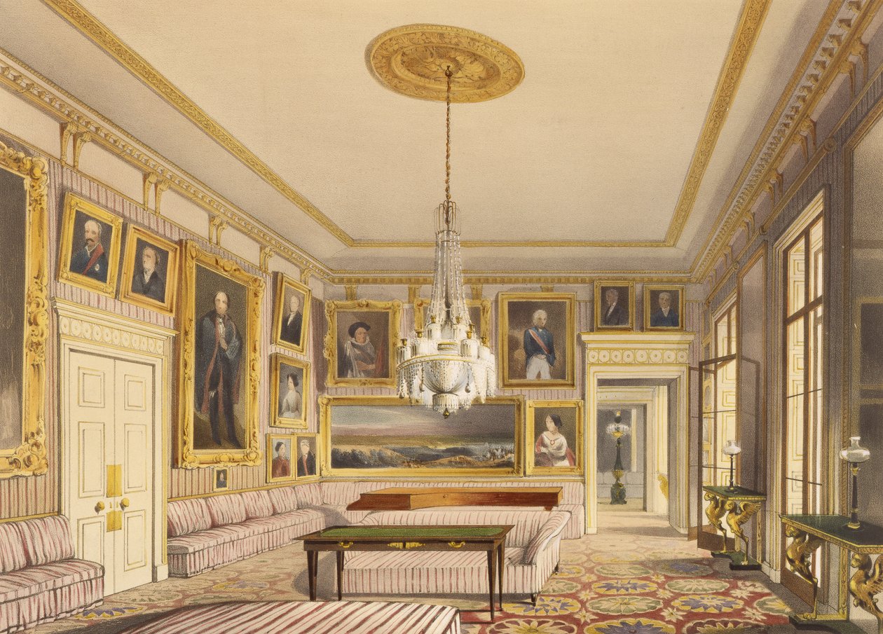De Gestreepte Tekenzaal, Apsley House door Thomas Shotter Boys