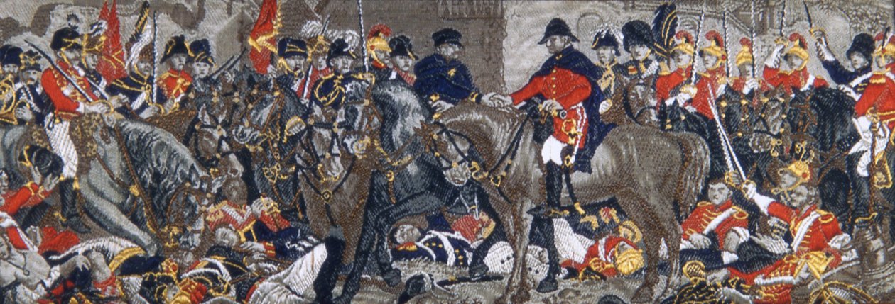 Wellington & Blücher door Thomas Stevens