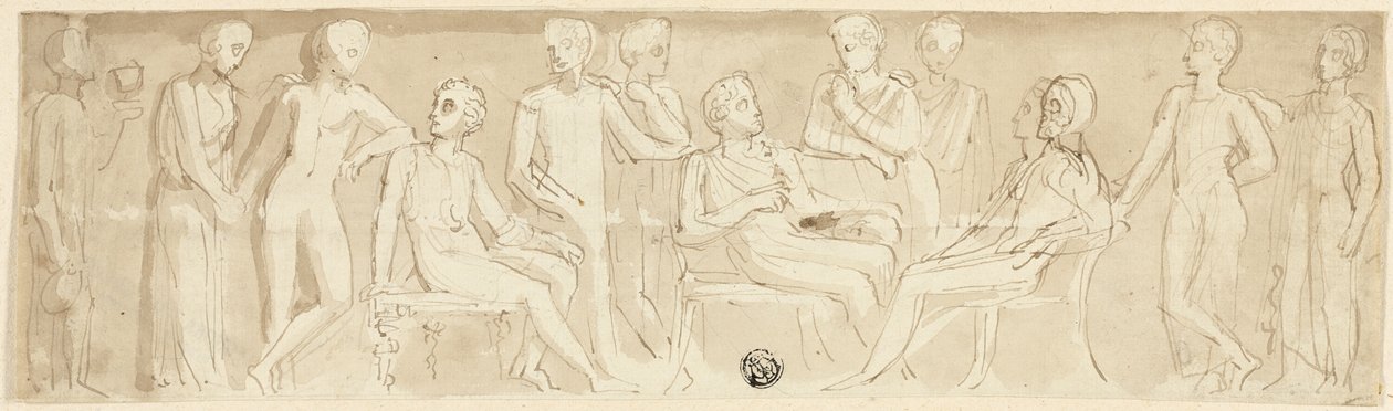 Friesontwerp in klassieke stijl door Thomas Stothard
