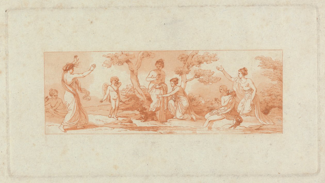 [Een van] Twee Albums, Bevatten in Totaal 213 Tekeningen door Stothard voor Boekillustraties door Thomas Stothard