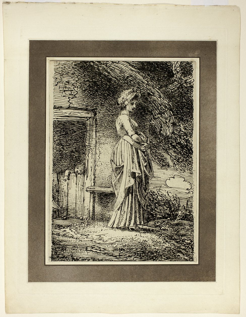 De Verloren Appel, uit de eerste uitgave van Specimens of Polyautography door Thomas Stothard