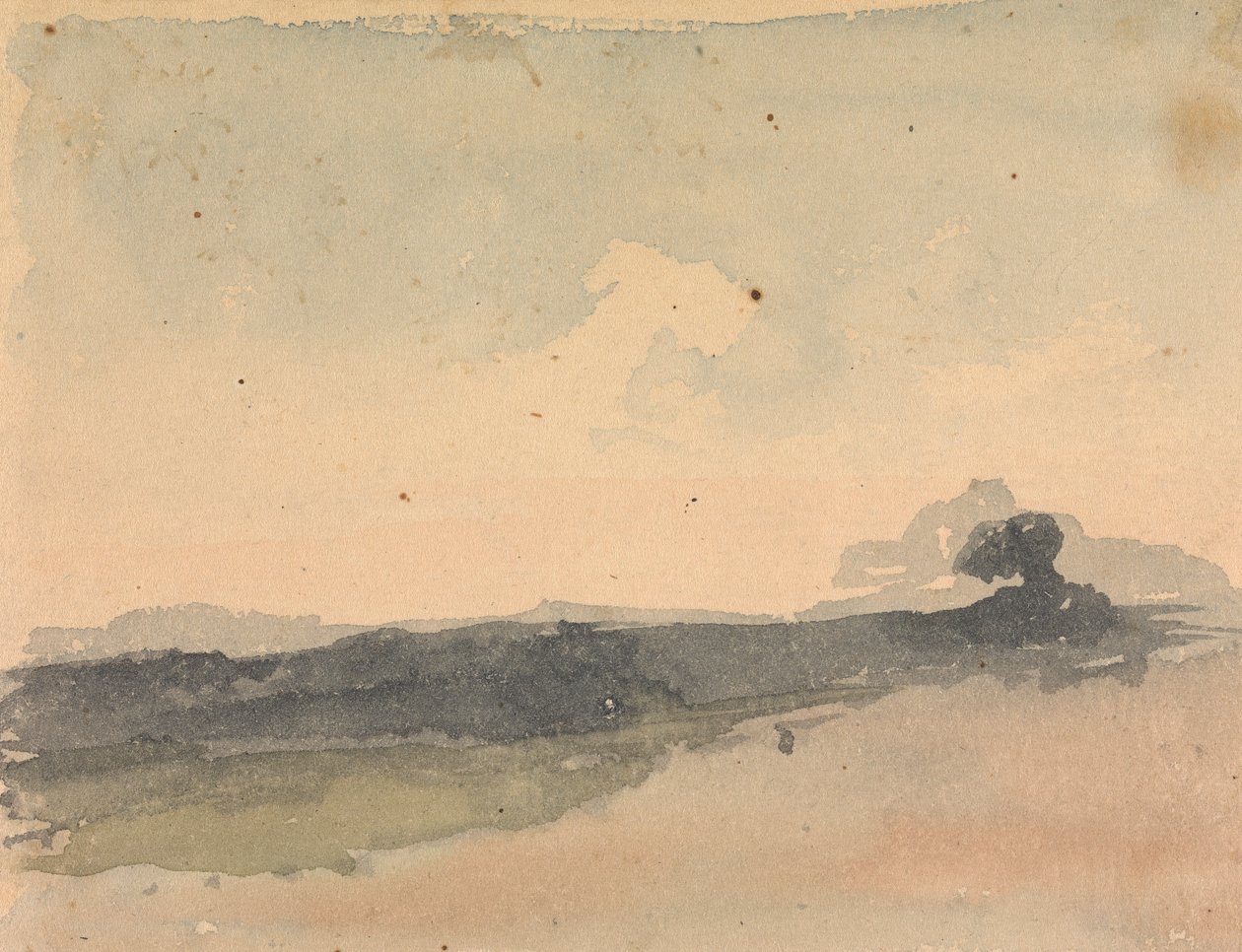 Heuvelachtig landschap door Thomas Sully