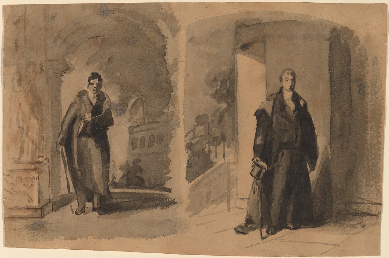 Lafayette (twee weergaven) door Thomas Sully
