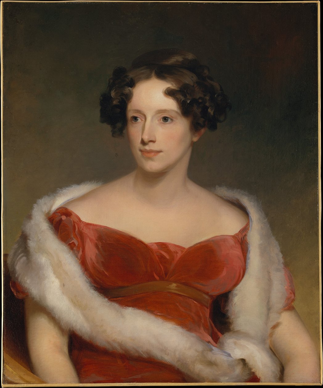 Mevrouw John Biddle (Eliza Falconer Bradish) door Thomas Sully