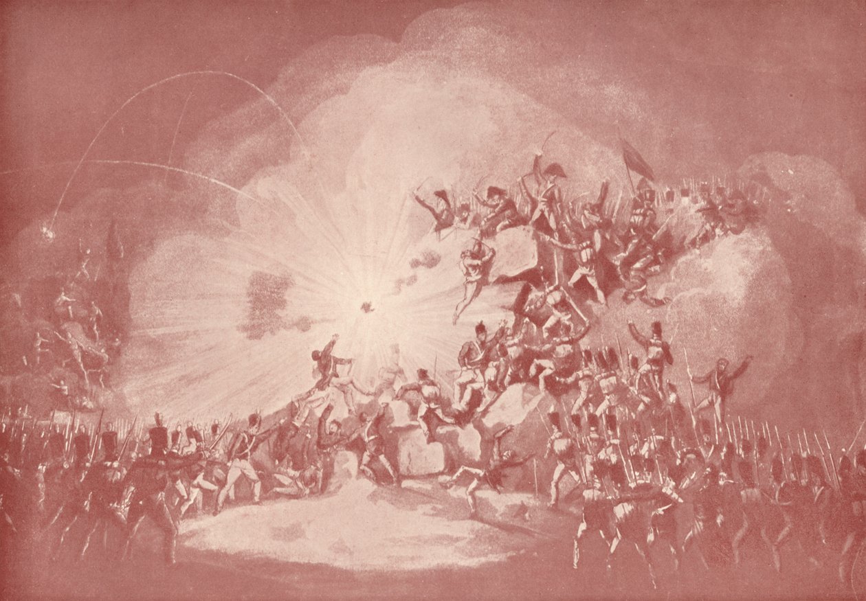 Bestorming van Ciudad Rodrigo, 19 januari 1813, 1813 1909 door Thomas Sutherland