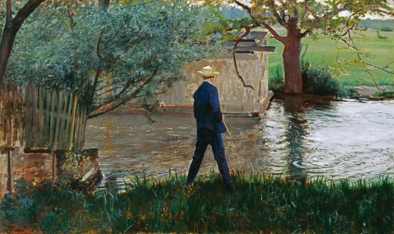 De visser door Thomas Theodor Heine