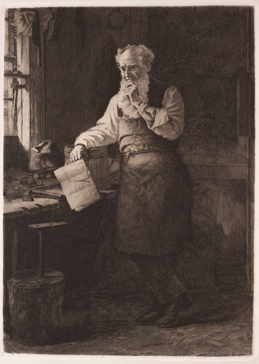Erover nadenken door Thomas Waterman Wood