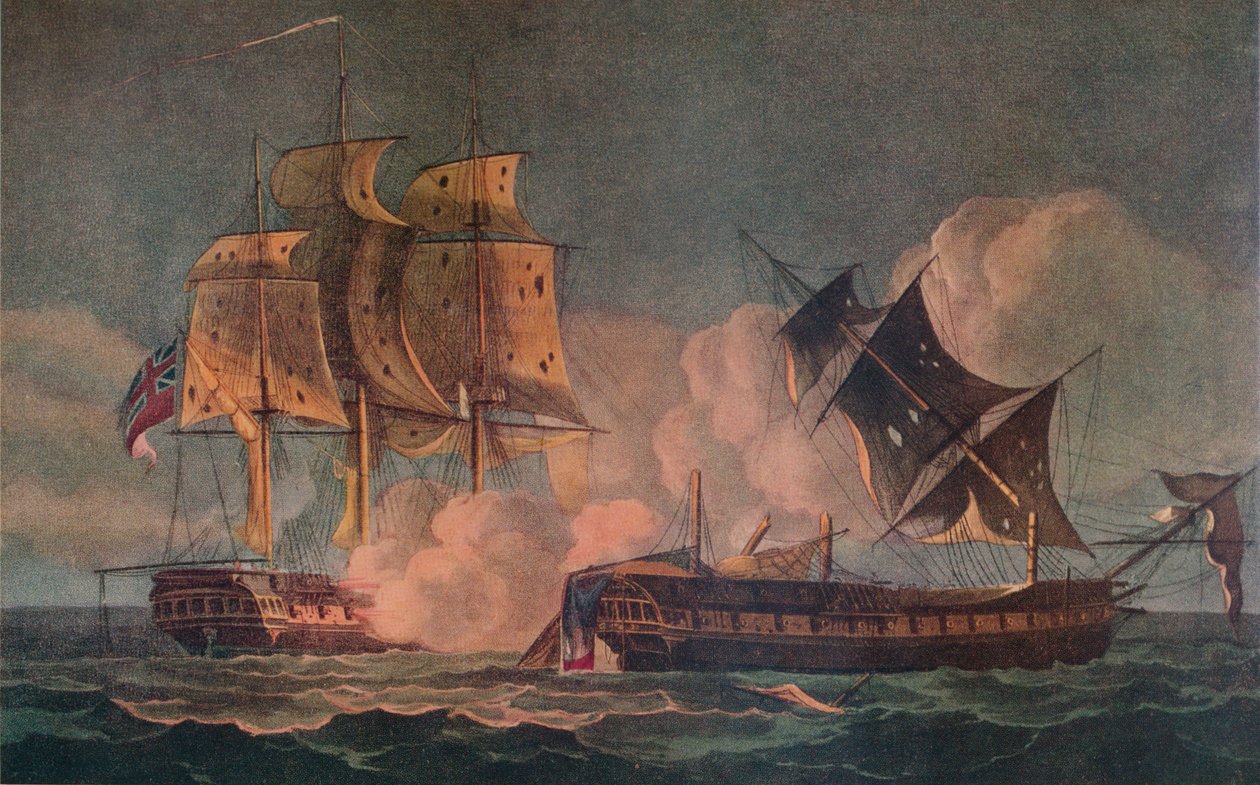 De verovering van de Forte door Thomas Whitcombe