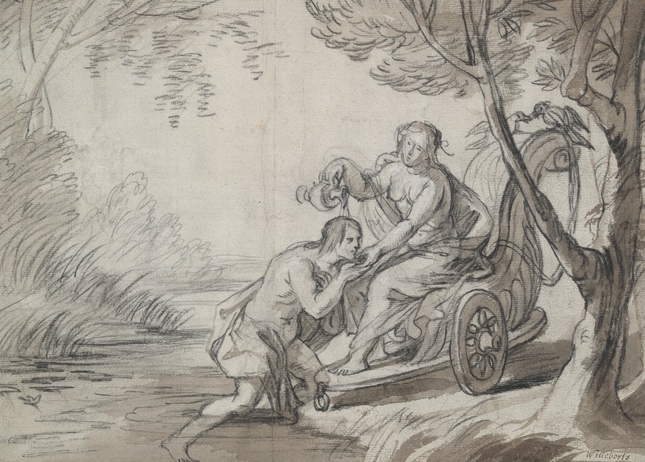 De vergoddelijking van Aeneas door Thomas Willeboirts