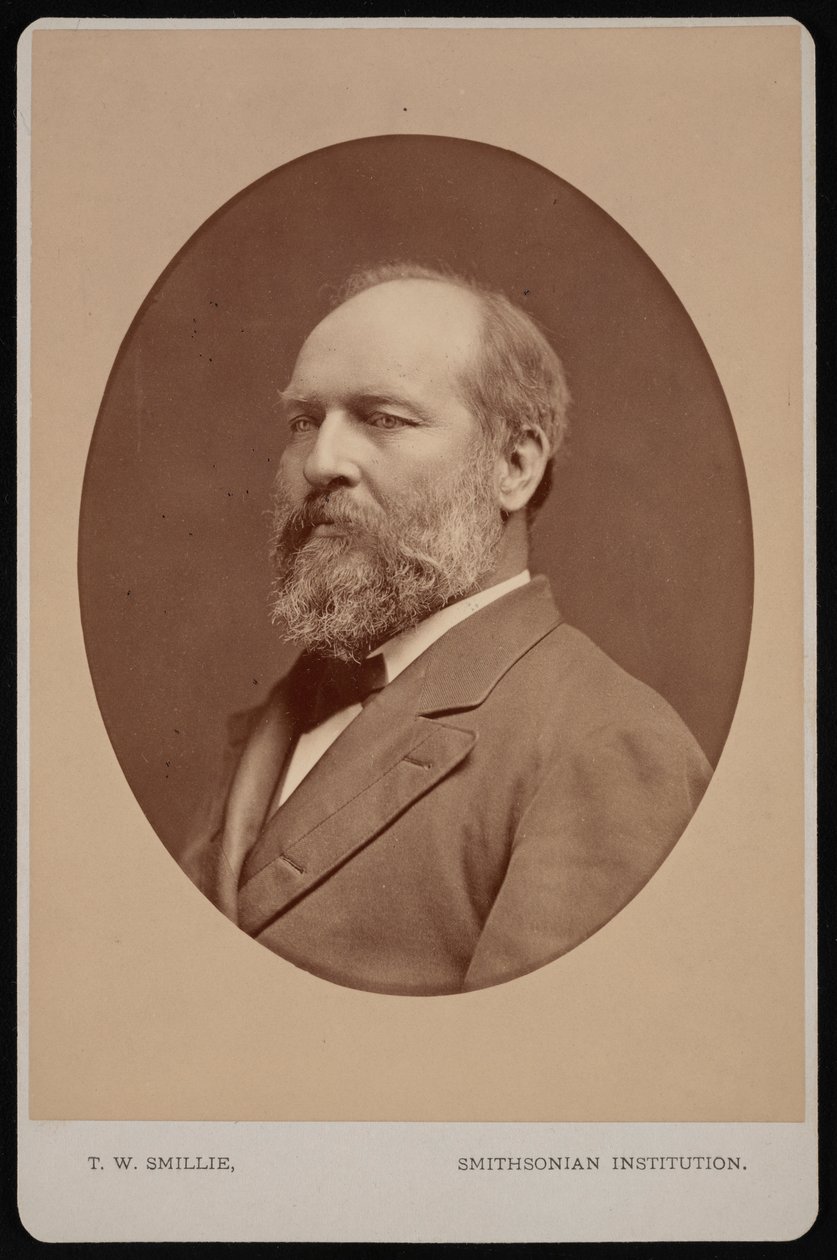 Portret van James Abram Garfield door Thomas William Smillie
