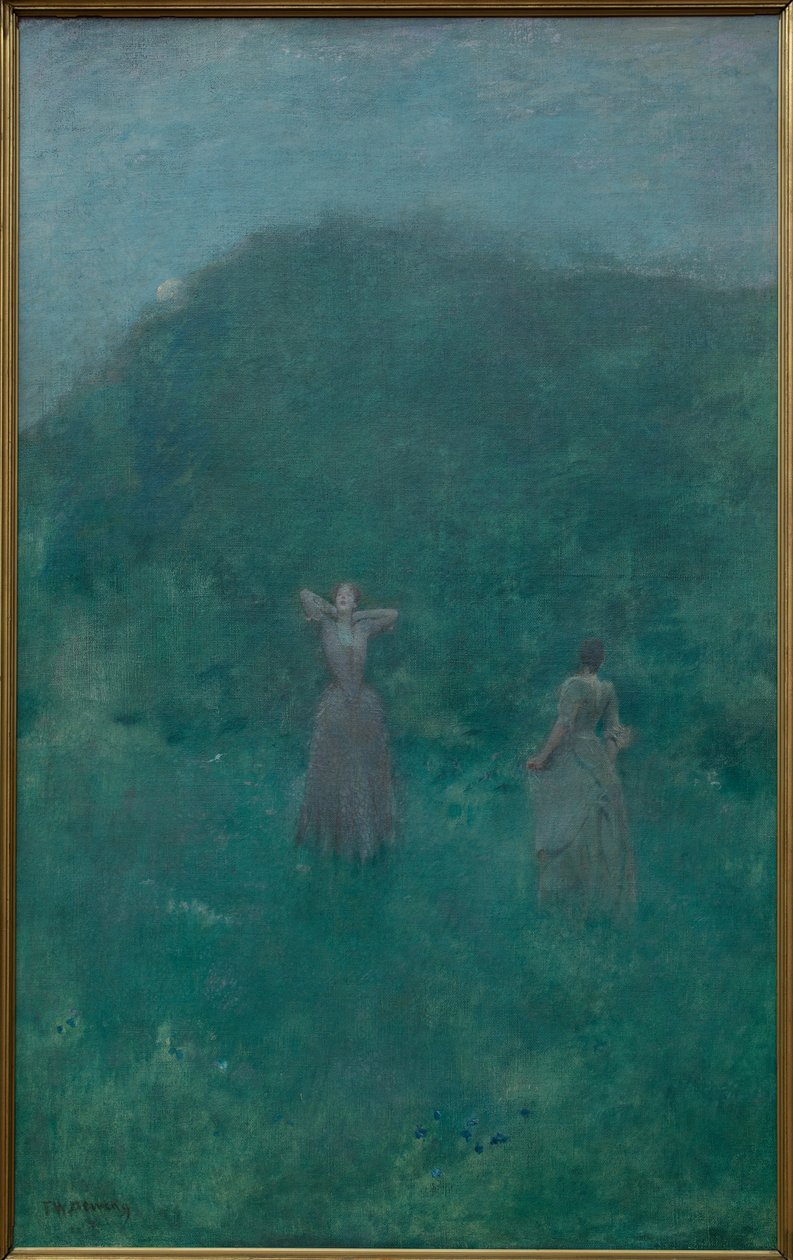 Zomer, 1893 door Thomas Wilmer Dewing
