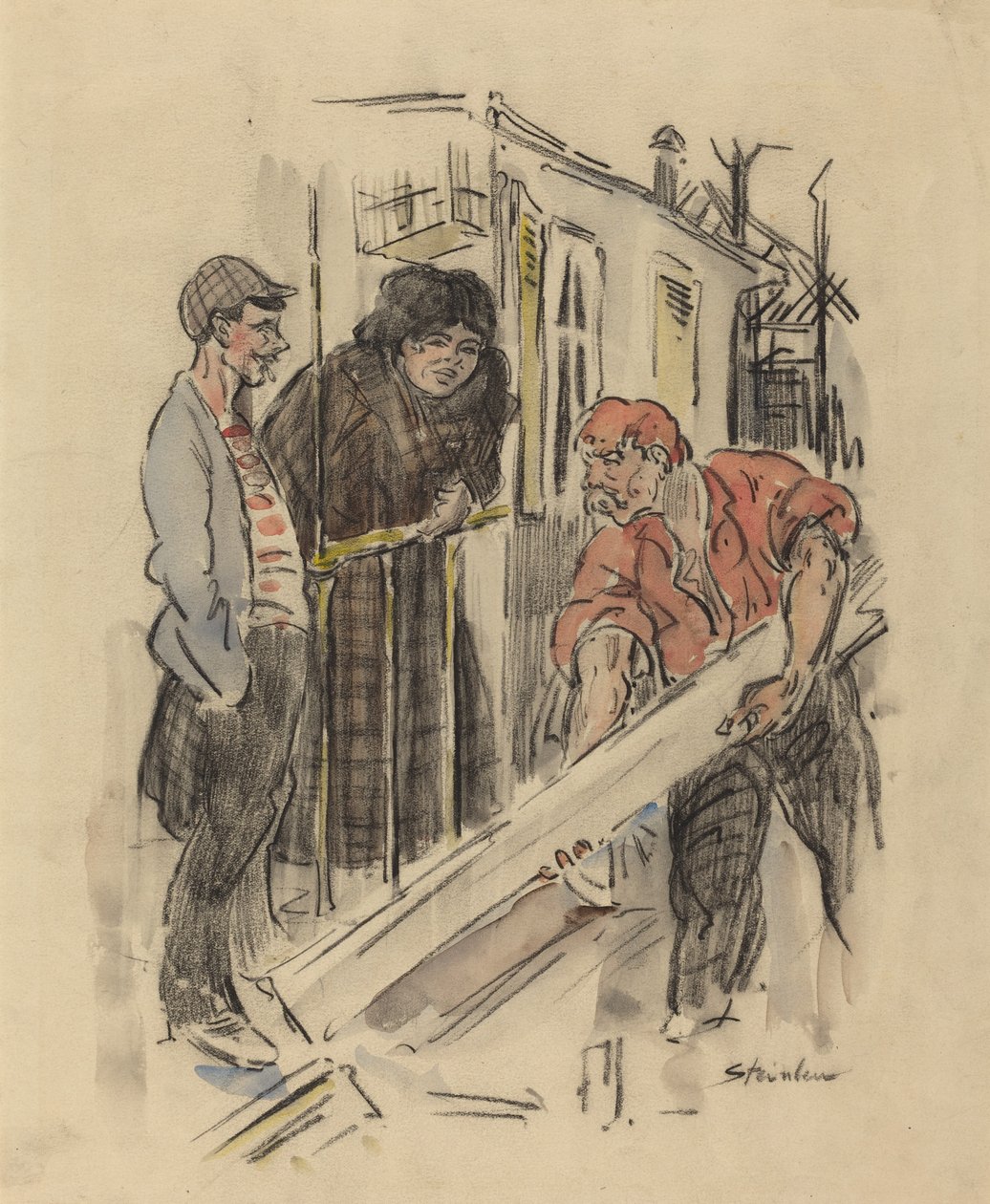 Roddels door Théophile Alexandre Steinlen