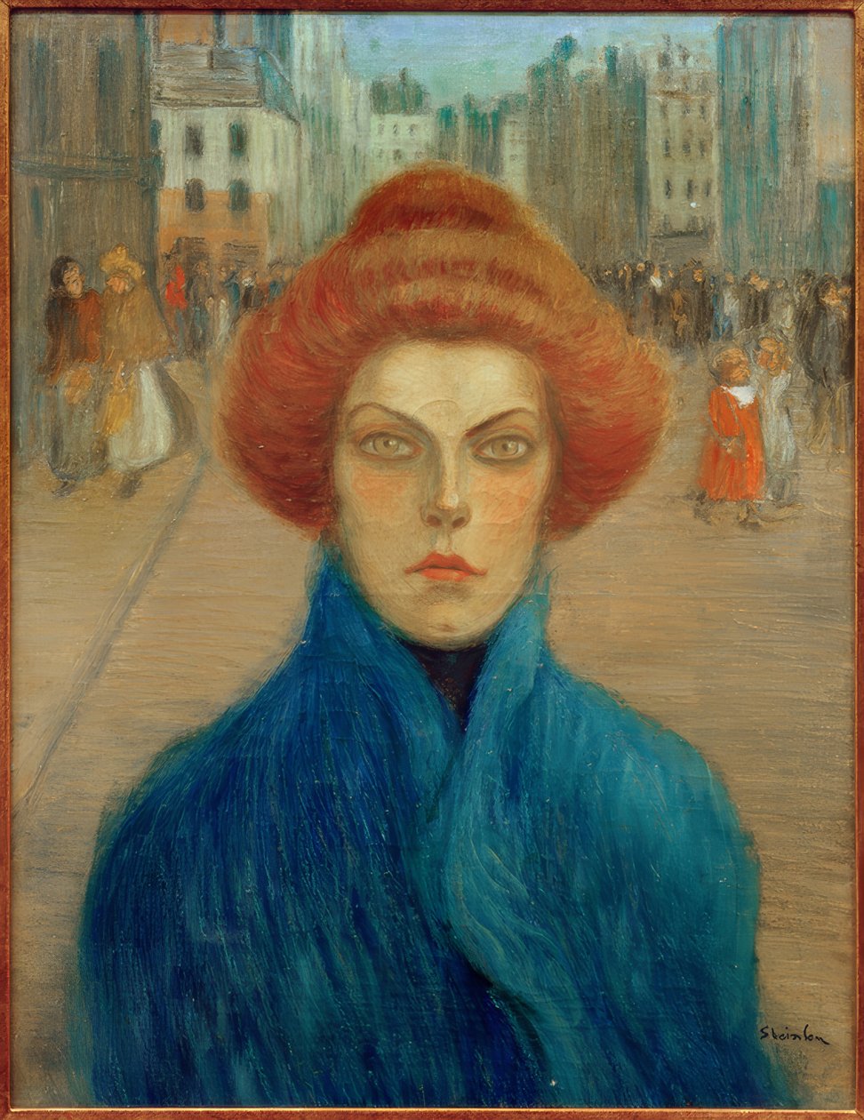 De avond terugkeer door Théophile Alexandre Steinlen
