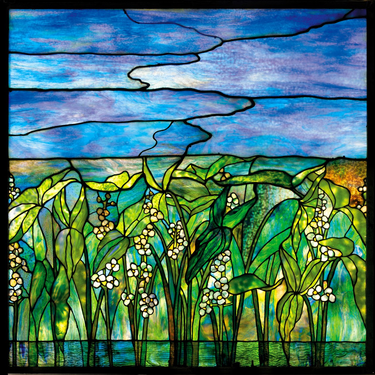 Pijlkruid, ca. 1910 door Tiffany Studios
