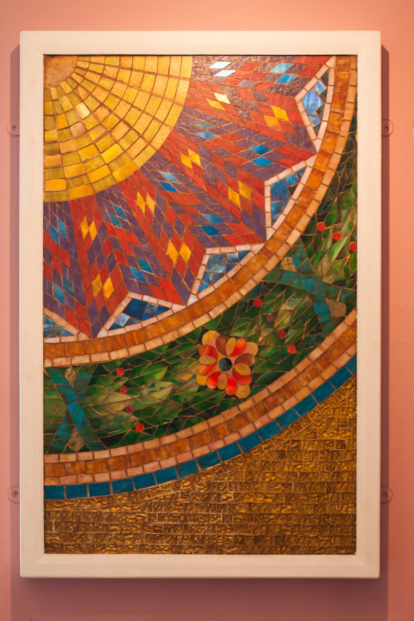 Voorbeeld mozaïekpaneel voor Farwell Building, Detroit, 1915 door Tiffany and Company Tiffany and Company
