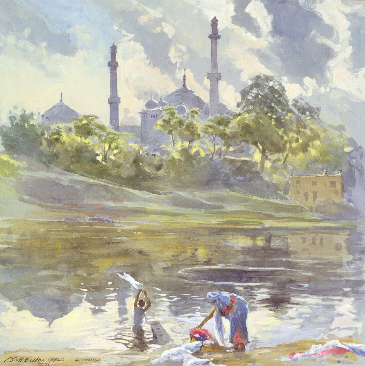 Lucknow, Uttar Pradesh, India, 1992 door Tim Scott Bolton