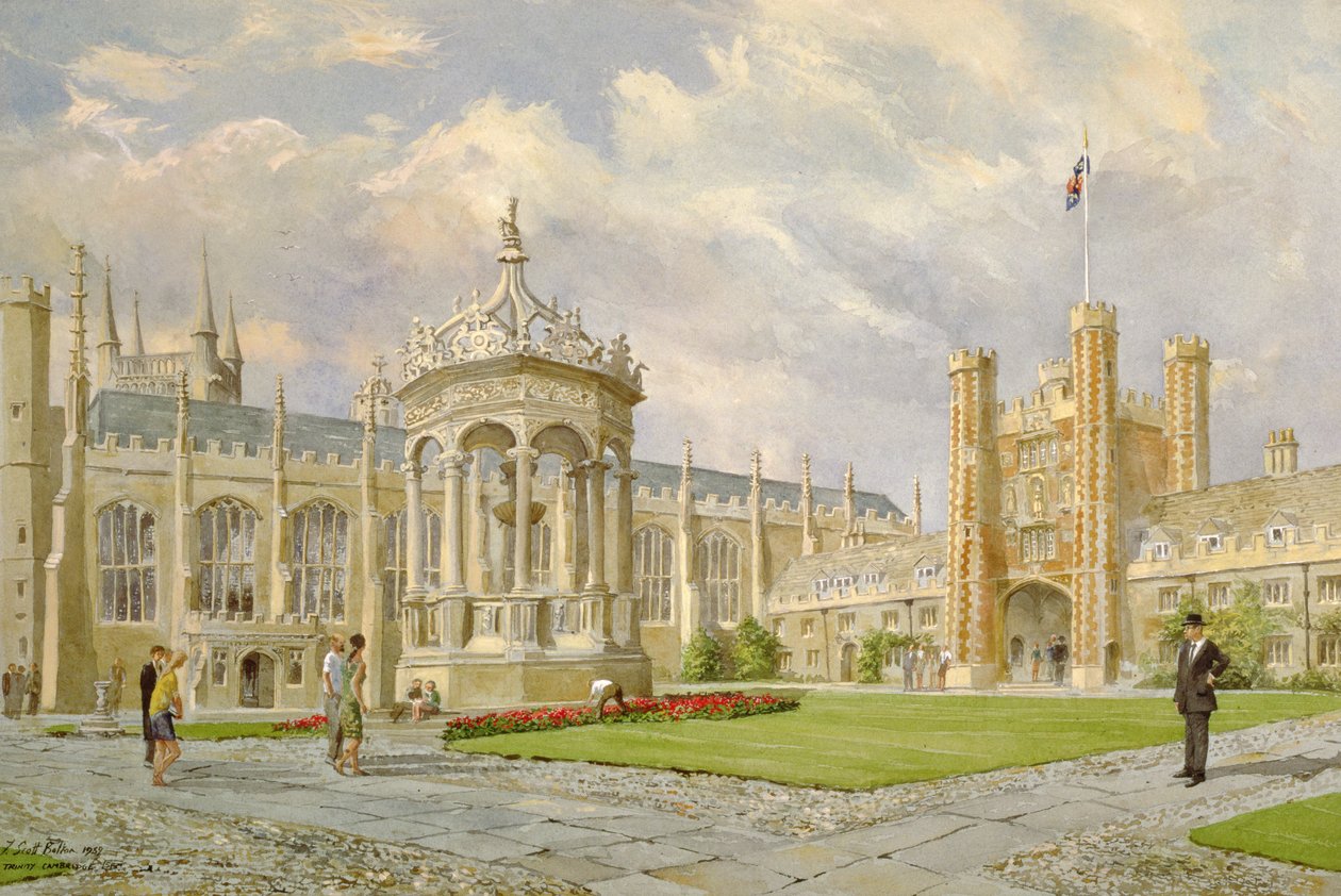 Trinity College, Cambridge, 1989 door Tim Scott Bolton