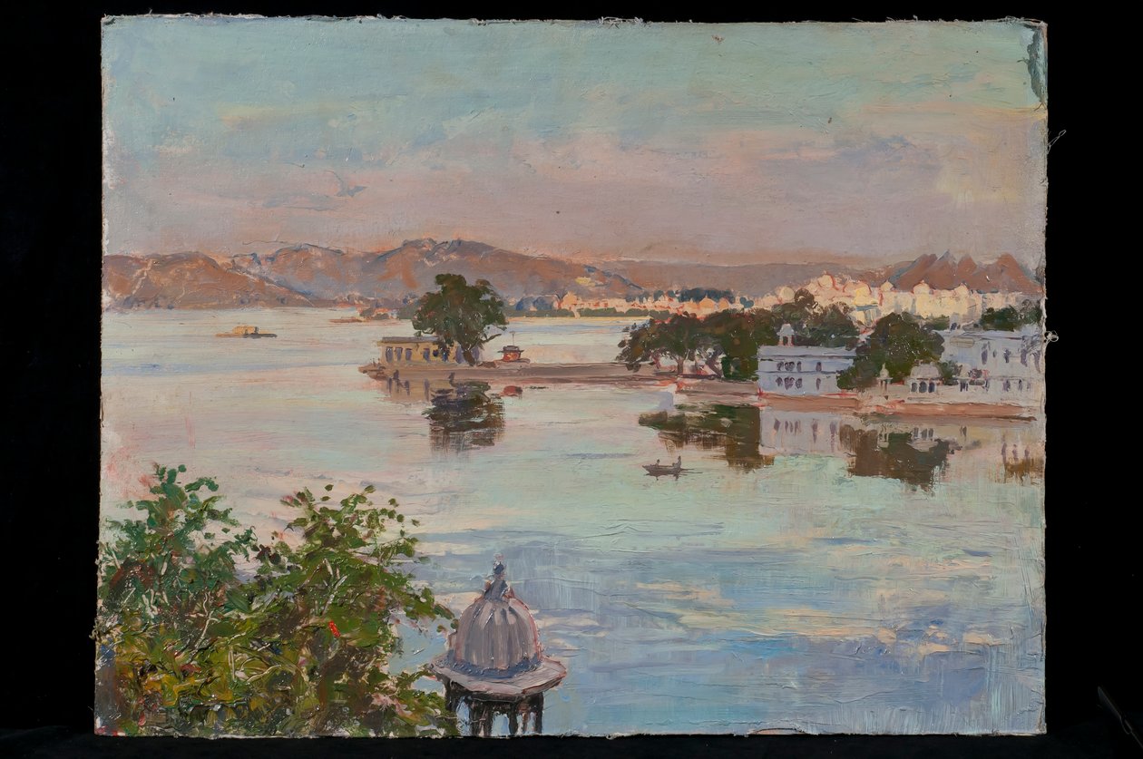 Udaipur, Lake Pichola door Tim Scott Bolton
