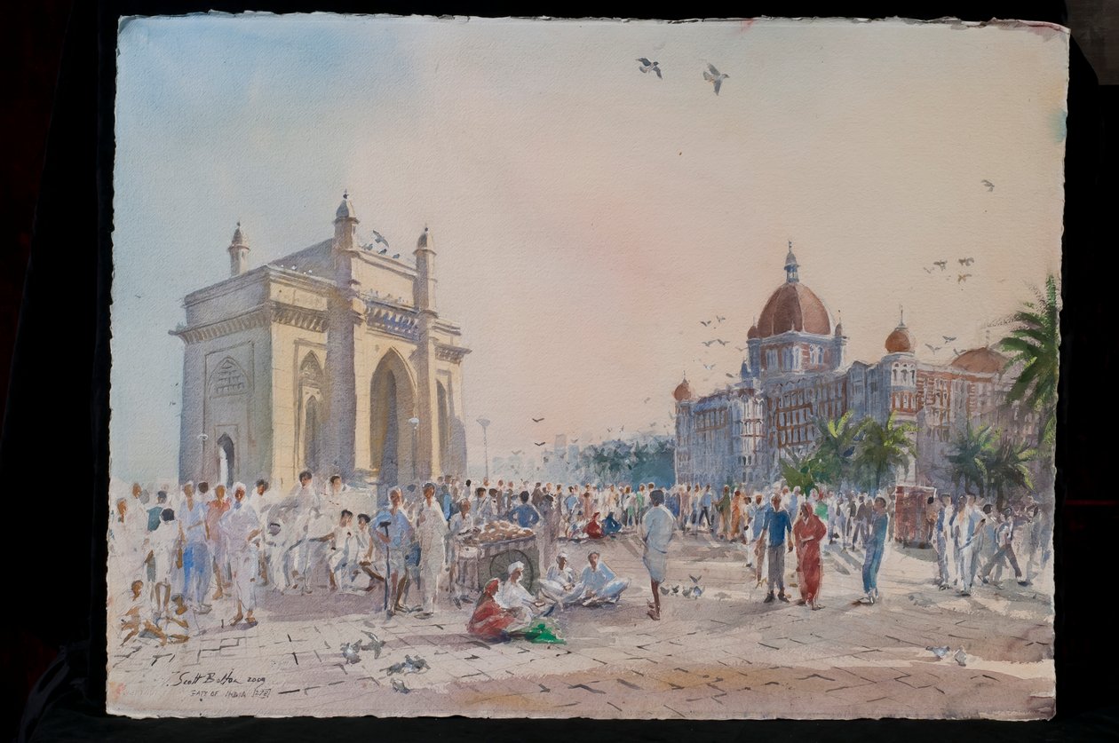 Poort van India, Bombay, 2009 door Tim Scott Bolton