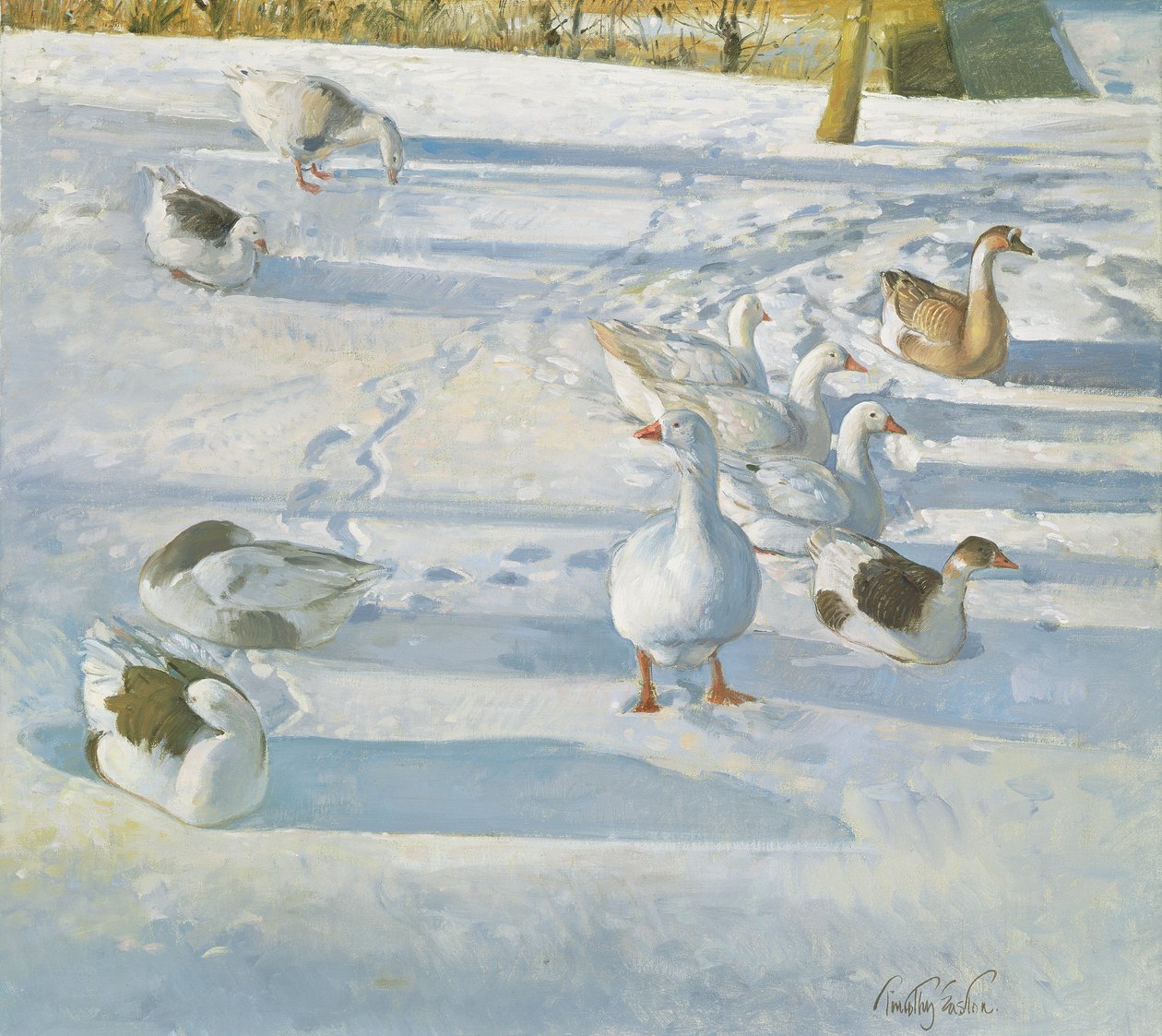 Rustend op de helling door Timothy Easton