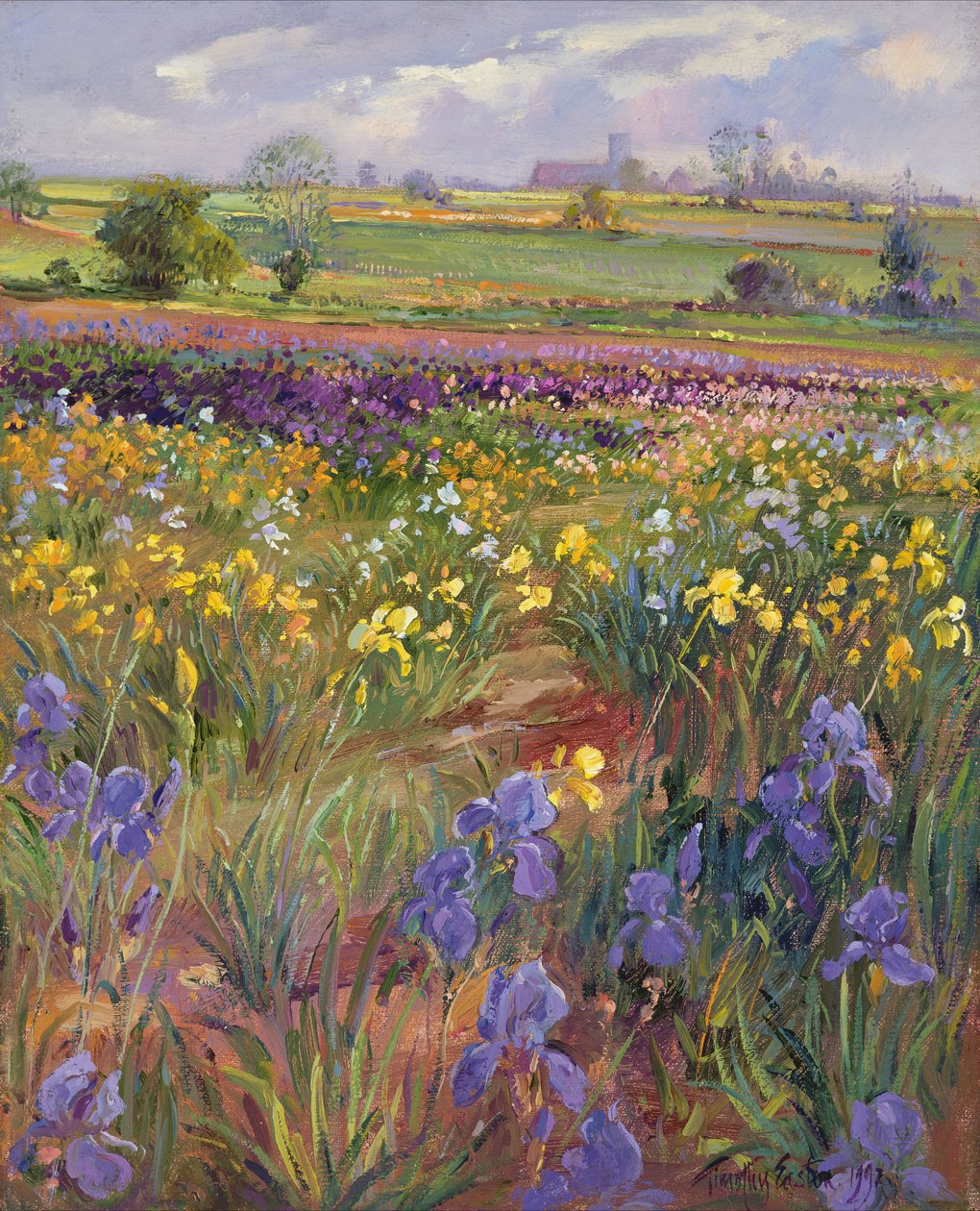Naar de Burgate Kerk | Timothy Easton | Kunstafdruk