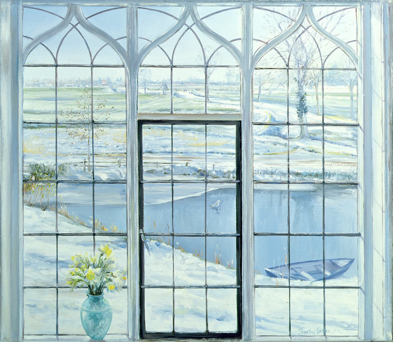 Winterdrieluik, 1990 door Timothy Easton
