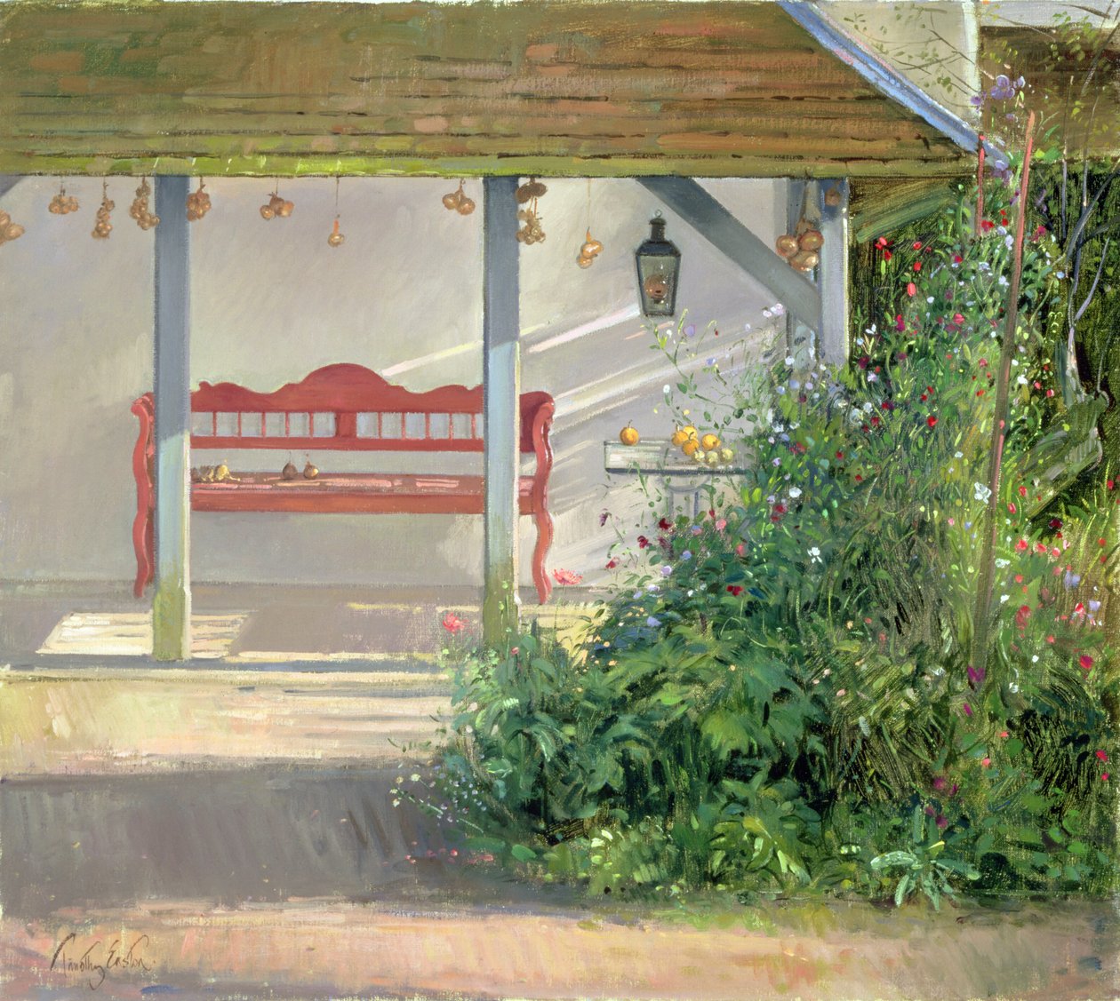 Lathyrus en Herfstoogst door Timothy Easton