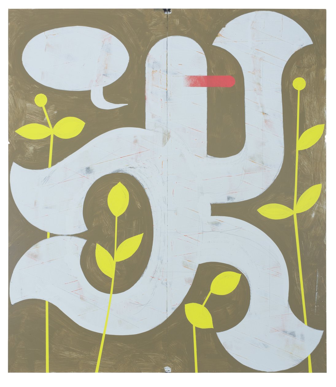 Hey Fever, 2023 (latex op Dibond) door Timothy Gierschick II