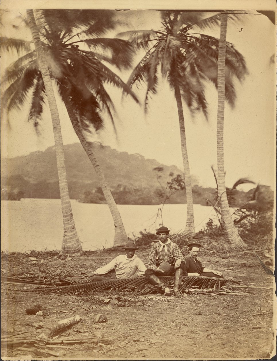 [Bemanningsleden van de Selfridge Expeditie naar de Isthmus van Darién (Panama)]. door Timothy H. OSullivan