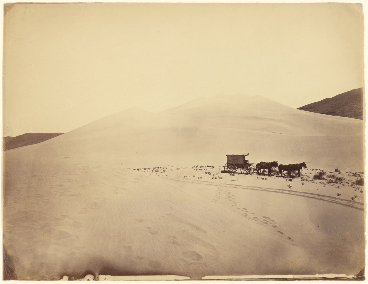 [Desert Sand Hills bij Sink of Carson, Nevada] door Timothy H. O