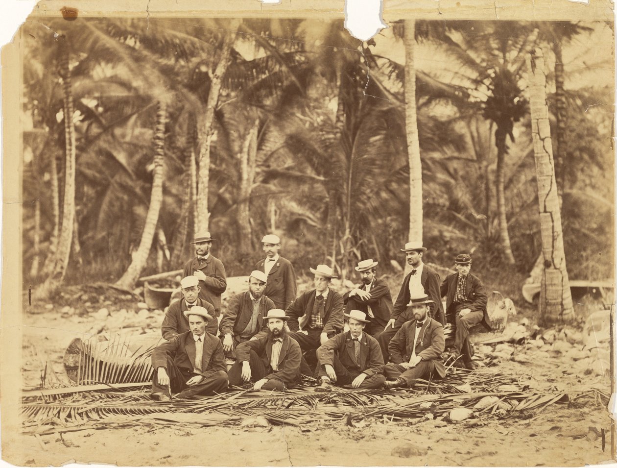 [Luitenant Commandant Thomas O. Slefridge en Leden van de Darién Expeditie, Isthmus van Darién (Panama)]. door Timothy H. O