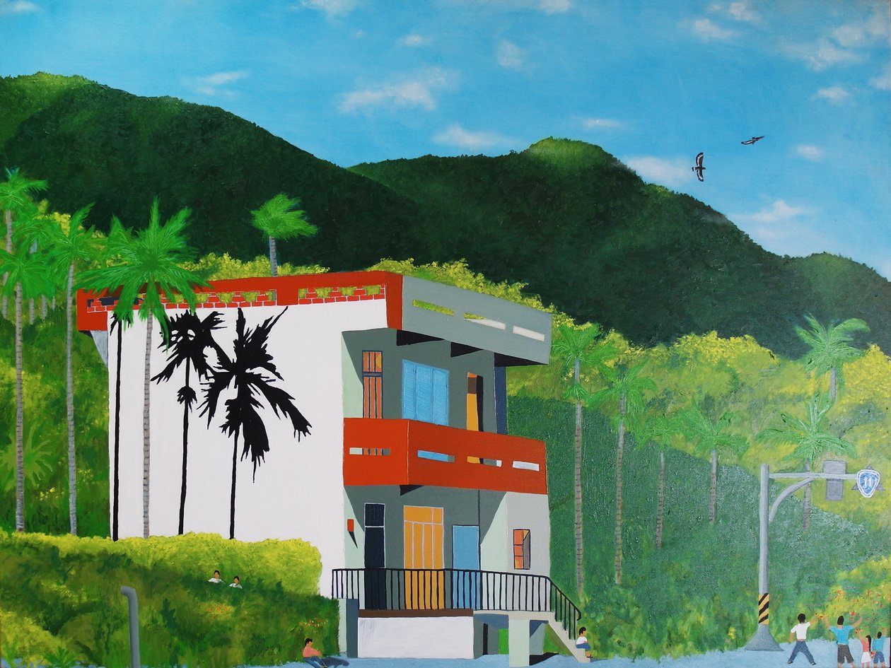 Huis op Highway 11, Taitung, Taiwan door Timothy Nathan Joel