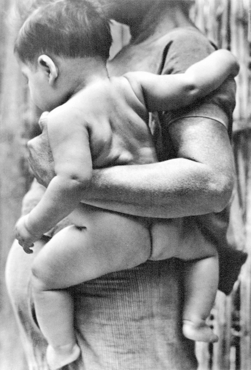 Vrouw met kind, Tehuantepec, Mexico, 1929 door Tina Modotti
