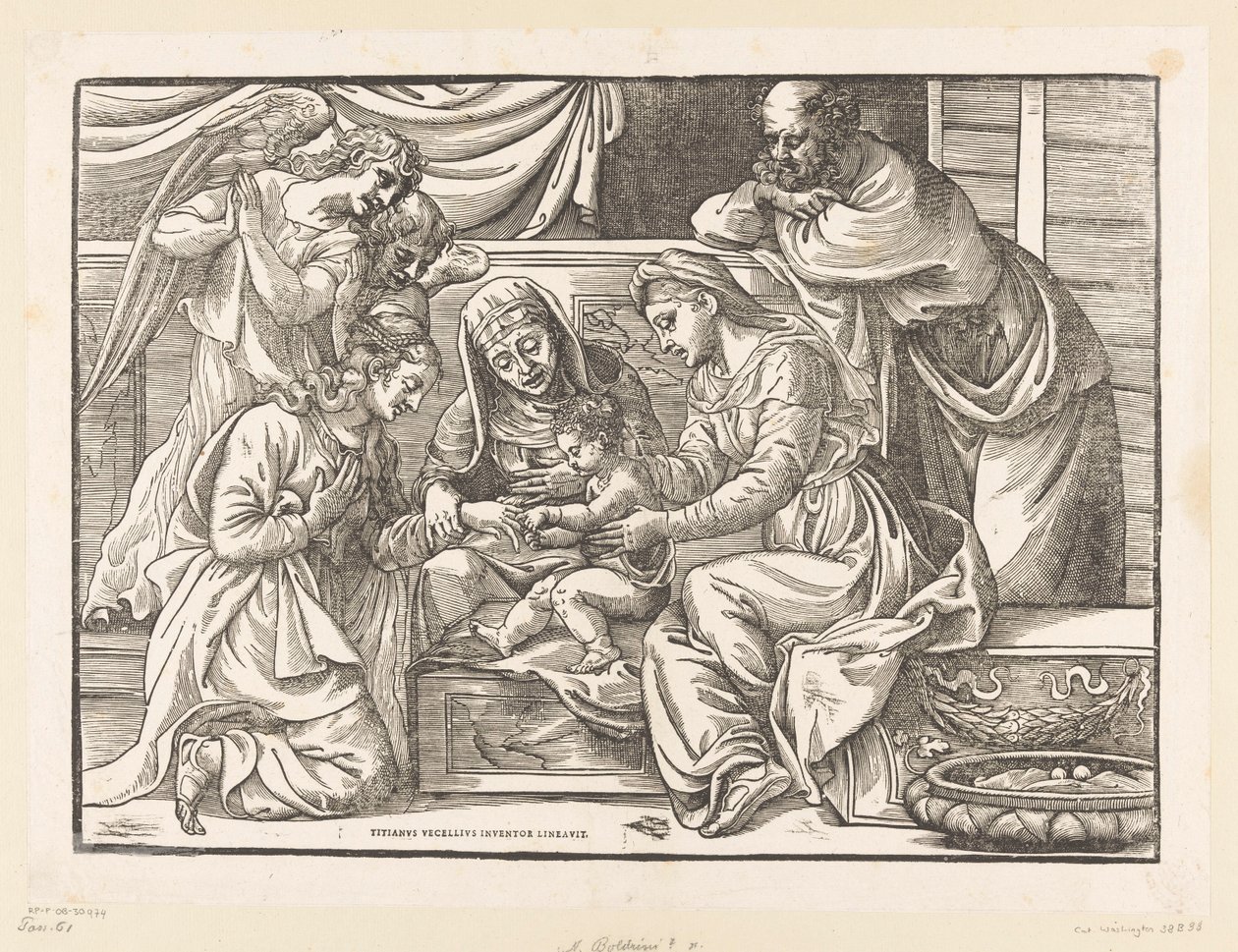 Mystieke huwelijk van de heilige Catharina door Titiaan