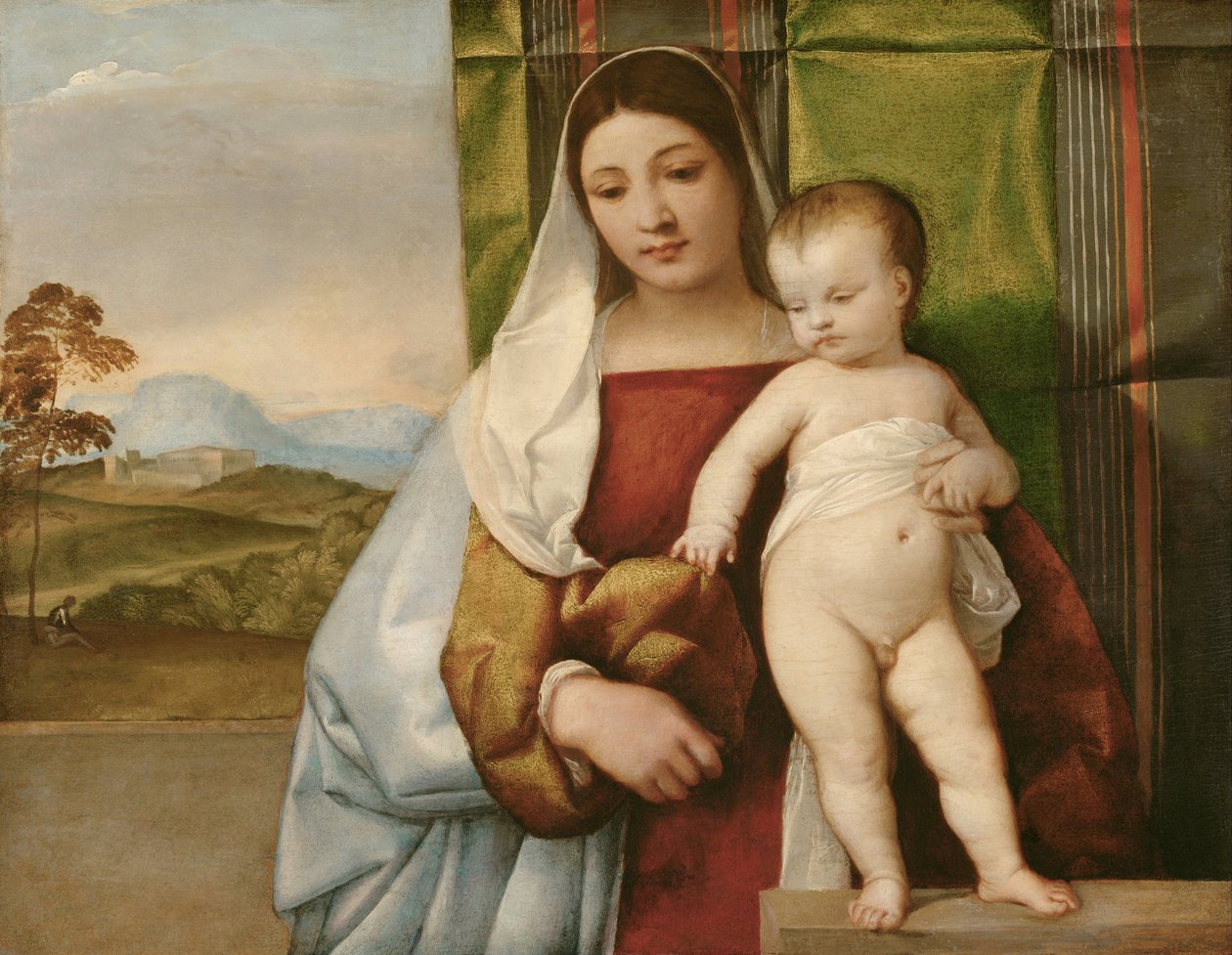 De zigeuner Madonna door Titian (c.1488 1576)