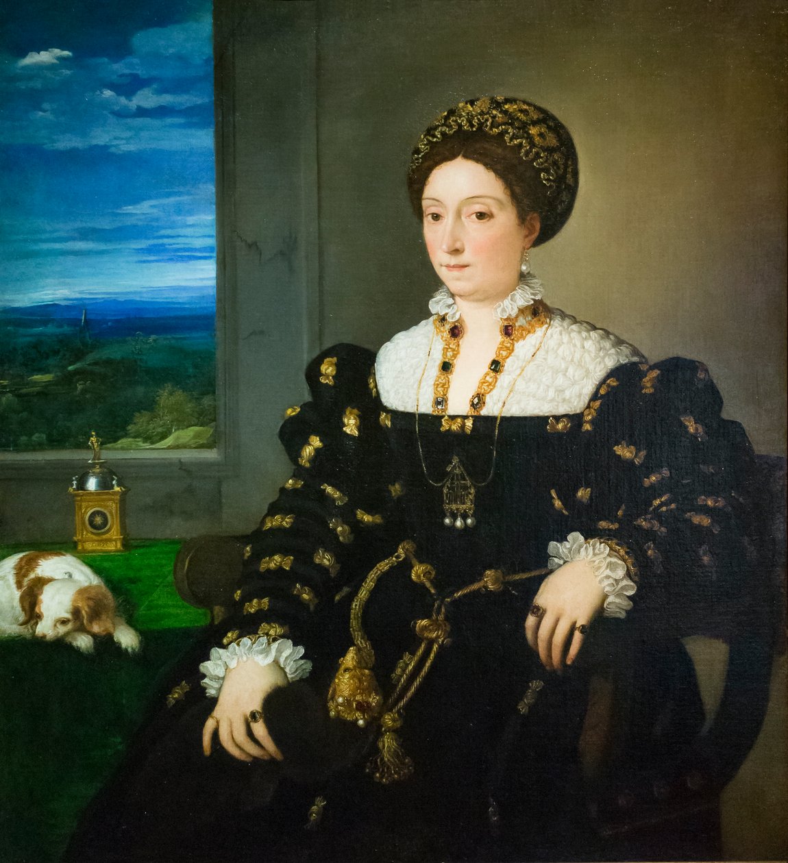 Portret van Eleonora Gonzaga door Titian (c.1488 1576)