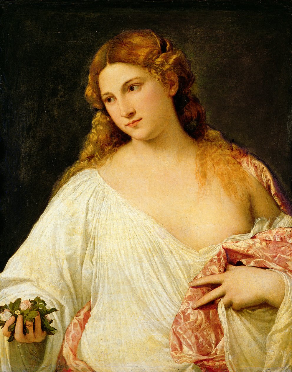 Flora door Tiziano Vecelli