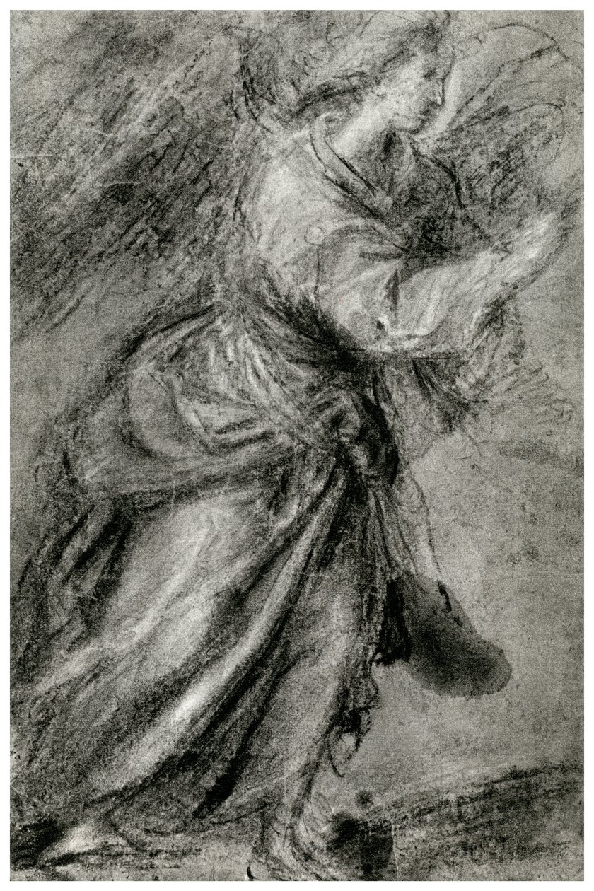 Engel van de Aankondiging door Tiziano Vecelli